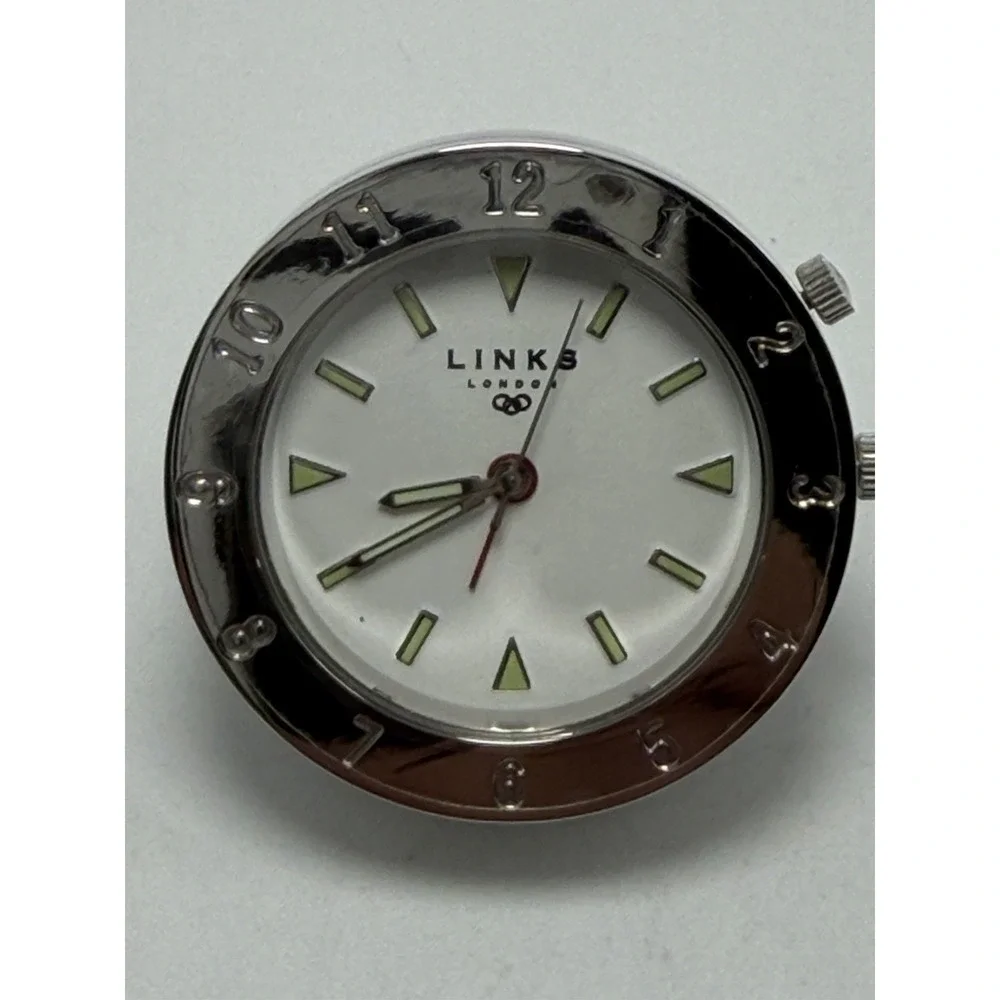 Links‎ Of London New Battery Travel Alarm Mini Desk Clock 40MM